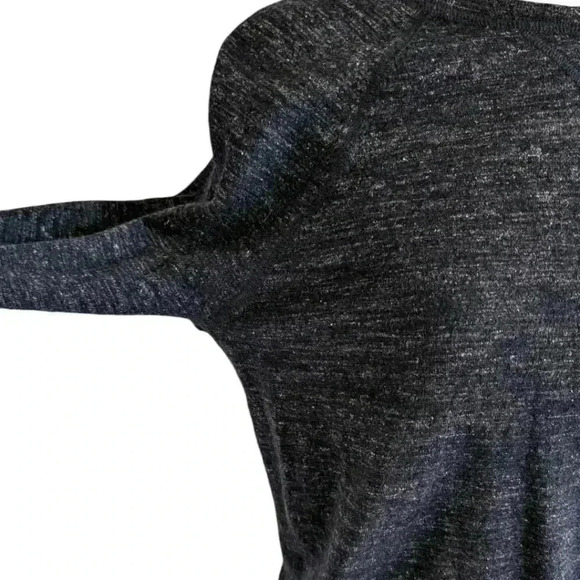 Vince Sweater Wool Linen Blend Dark Blue Marl Crewneck Women's size Medium - Picture 7 of 14